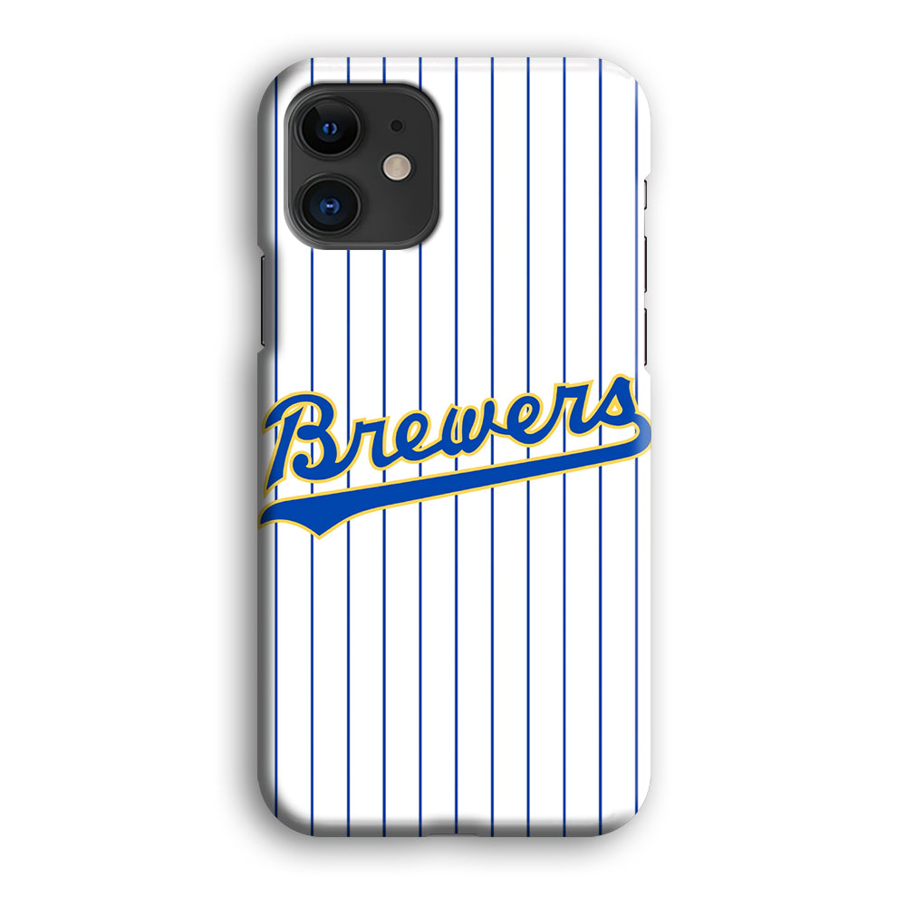 Baseball Milwaukee Brewers MLB 002 iPhone 12 Case