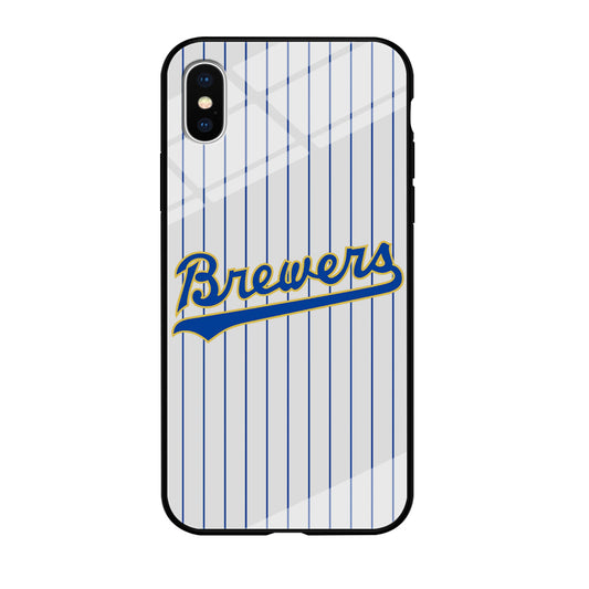 Baseball Milwaukee Brewers MLB 002 iPhone Xs Case