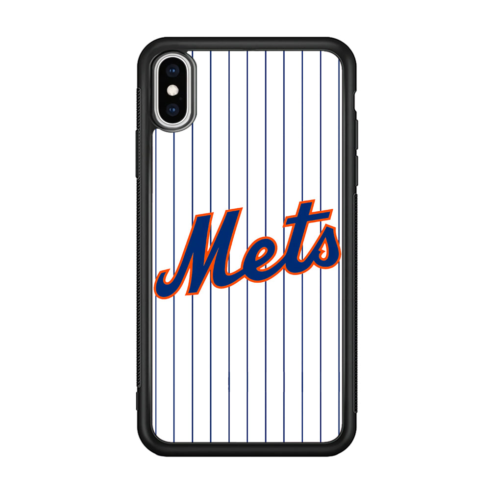 Baseball New York Mets MLB 001 iPhone Xs Max Case