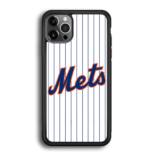 Baseball New York Mets MLB 001 iPhone 12 Pro Max Case
