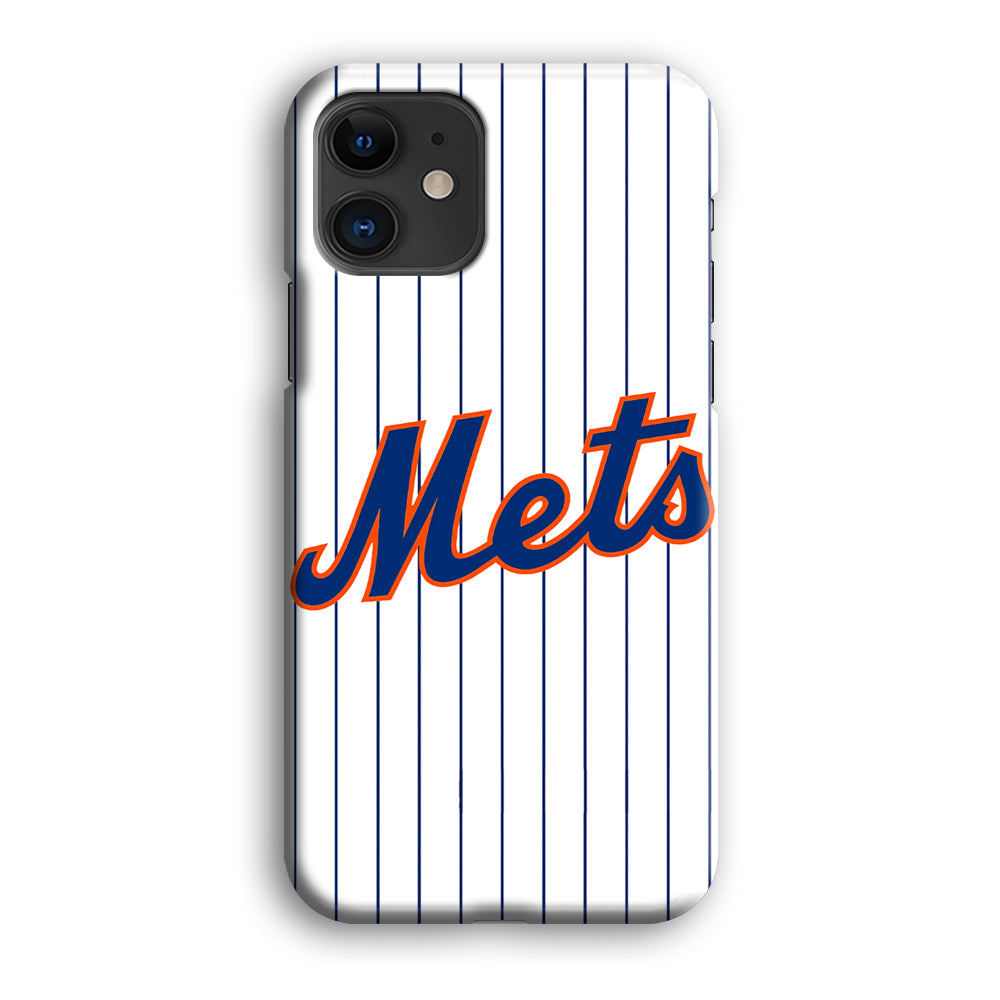 Baseball New York Mets MLB 001 iPhone 12 Mini Case