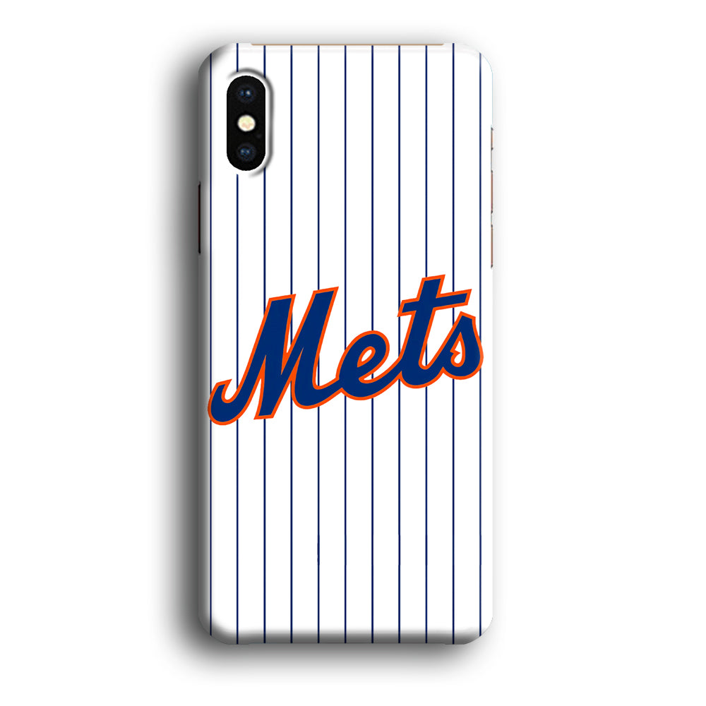 Baseball New York Mets MLB 001 iPhone X Case
