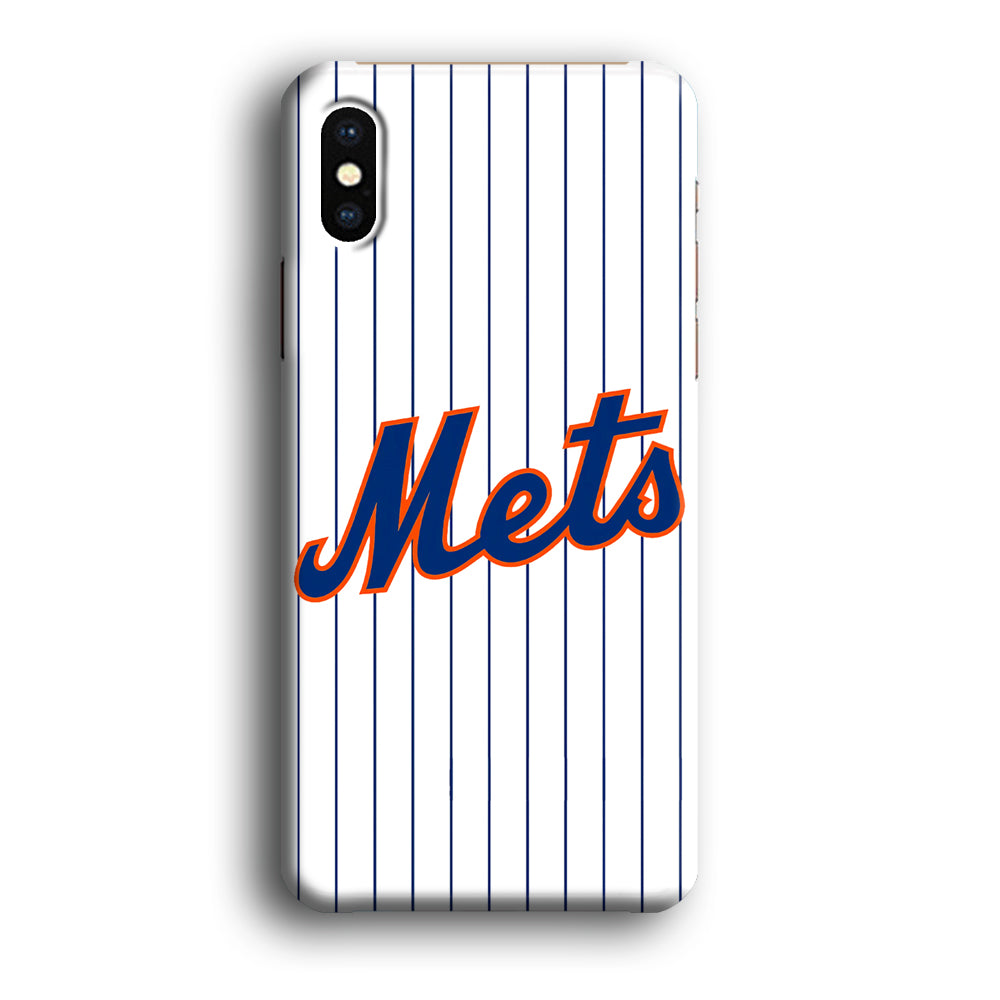 Baseball New York Mets MLB 001 iPhone Xs Case