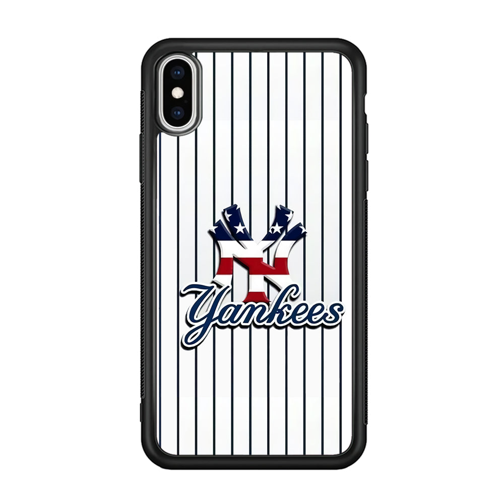 Baseball New York Yankees MLB 001 iPhone Xs Case