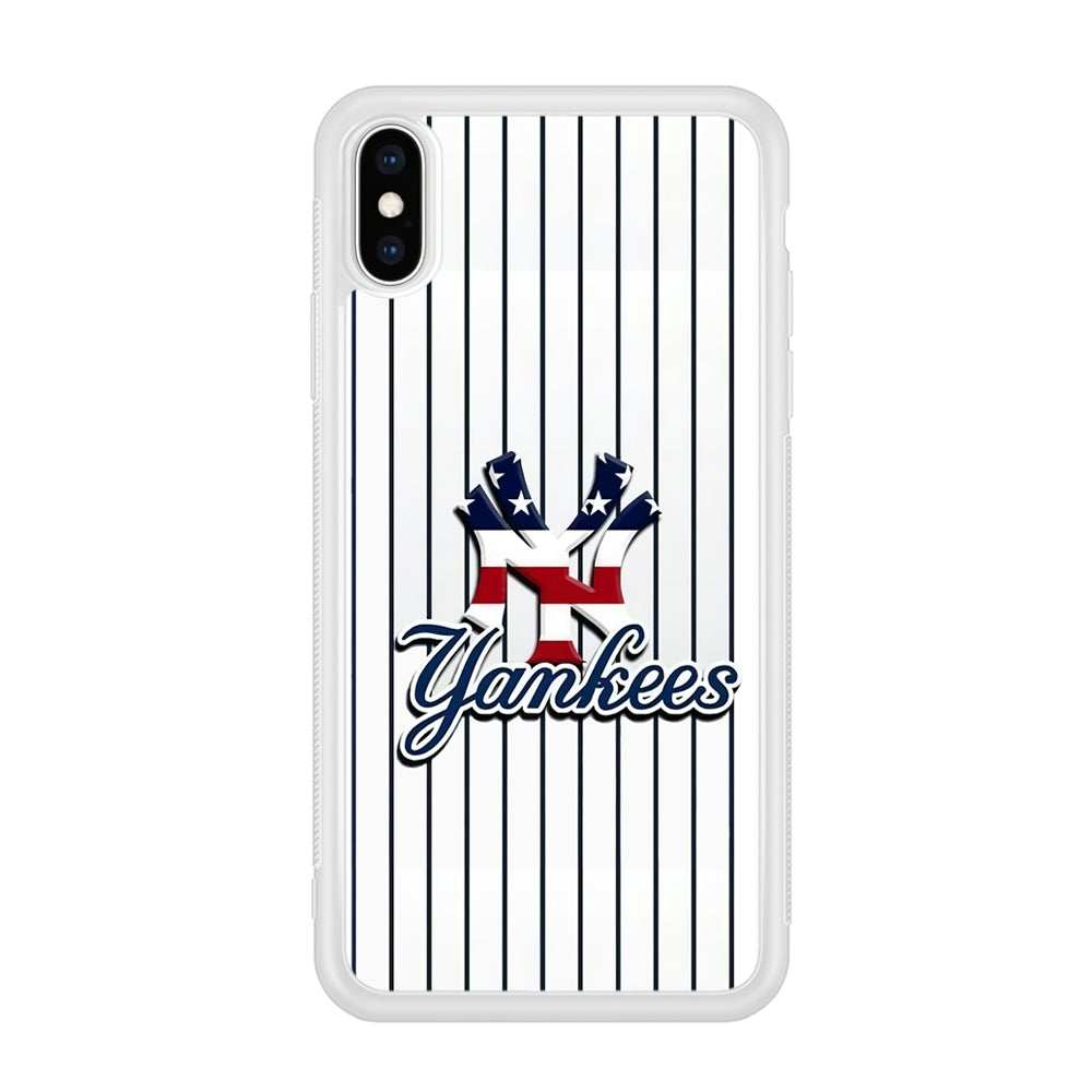 Baseball New York Yankees MLB 001 iPhone Xs Case