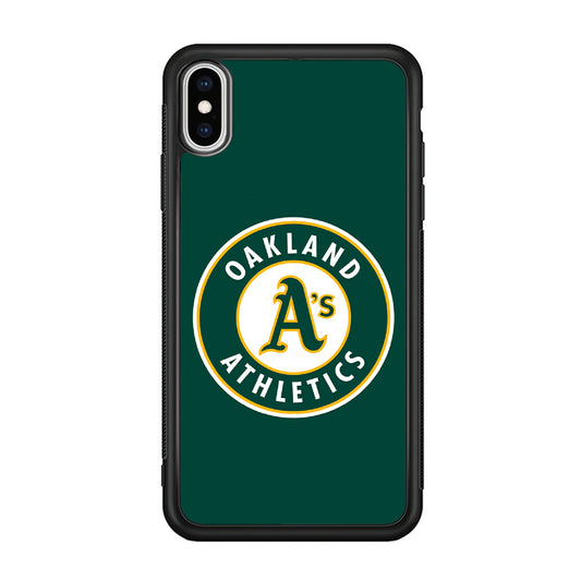Baseball Oakland Athletics MLB 001 iPhone Xs Max Case