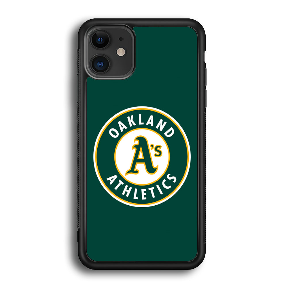 Baseball Oakland Athletics MLB 001 iPhone 12 Case