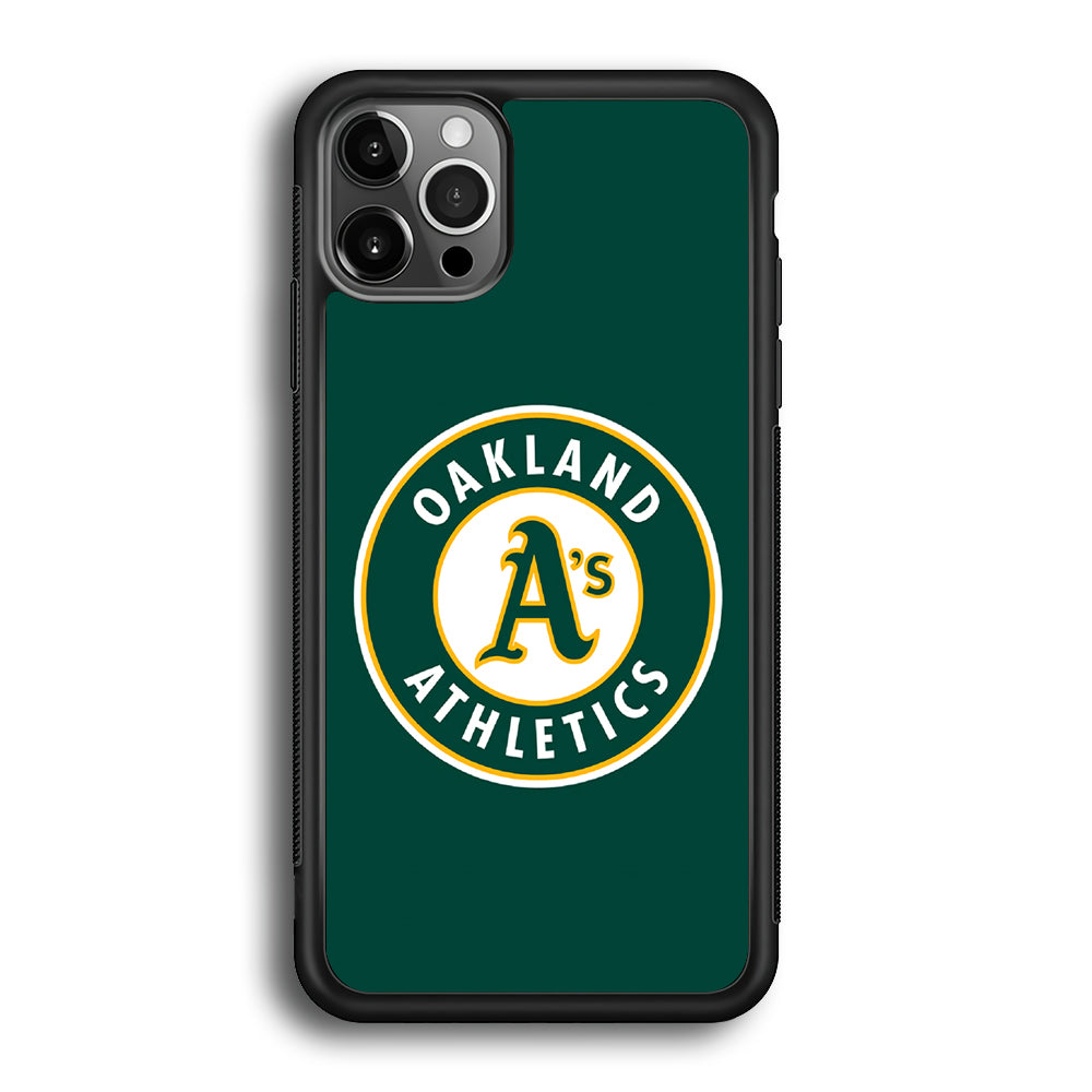 Baseball Oakland Athletics MLB 001 iPhone 12 Pro Case