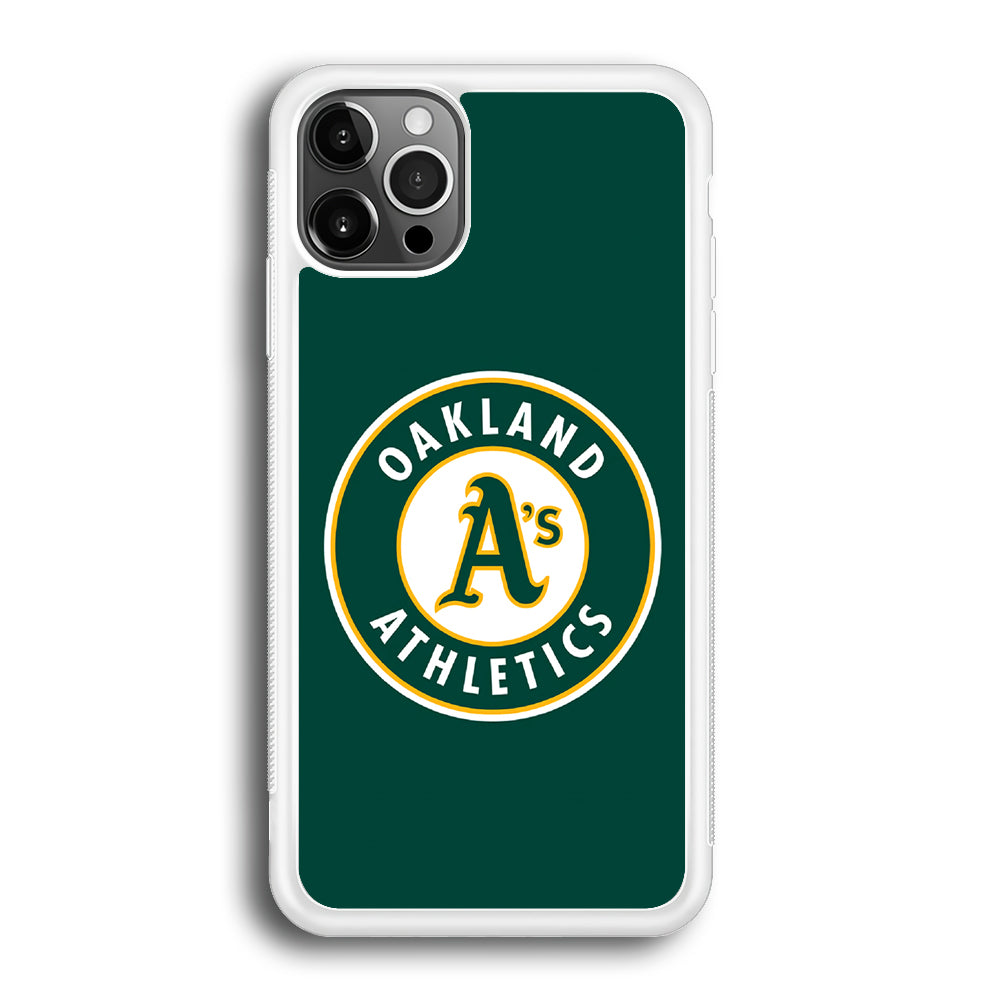 Baseball Oakland Athletics MLB 001 iPhone 12 Pro Case