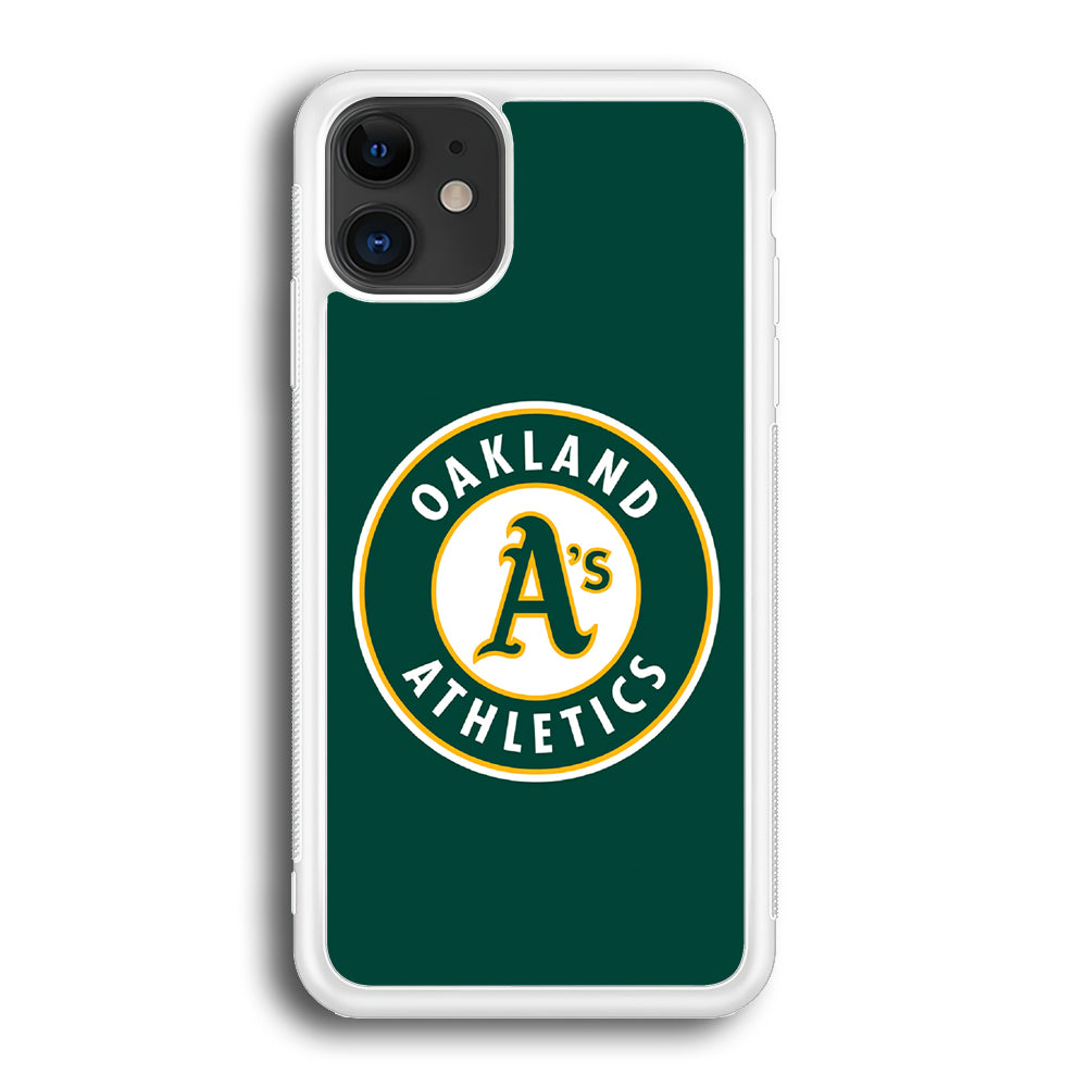 Baseball Oakland Athletics MLB 001 iPhone 12 Case