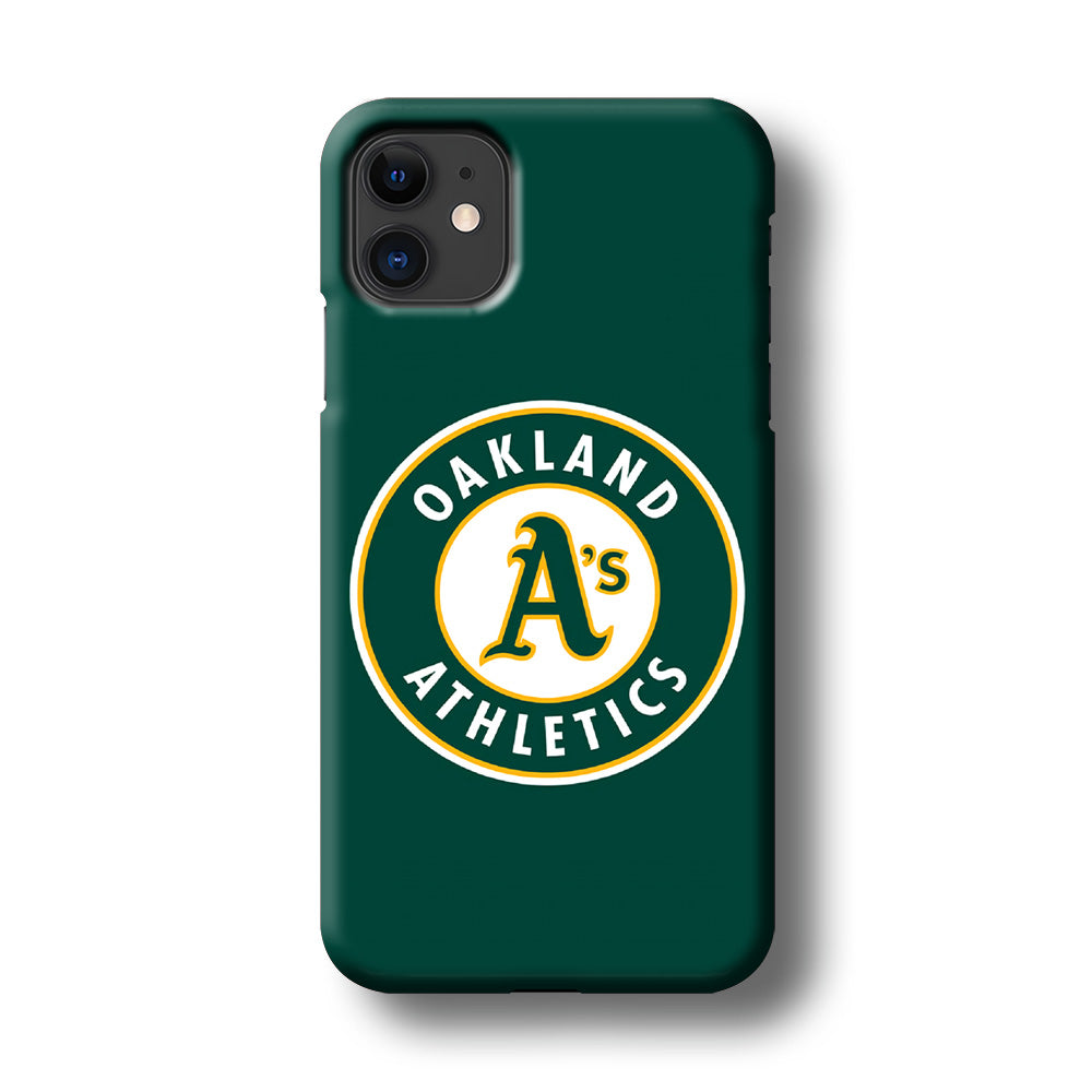 Baseball Oakland Athletics MLB 001 iPhone 11 Case