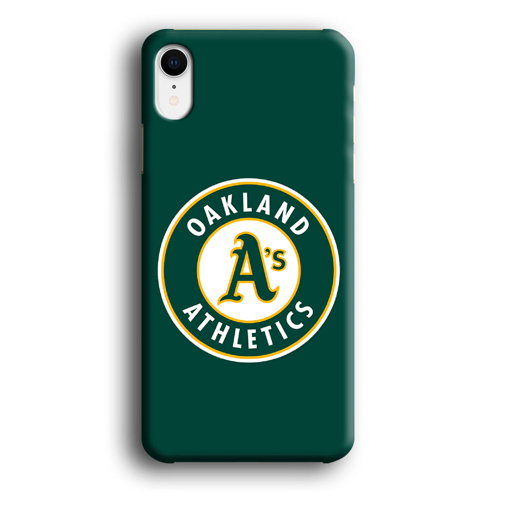 Baseball Oakland Athletics MLB 001 iPhone XR Case