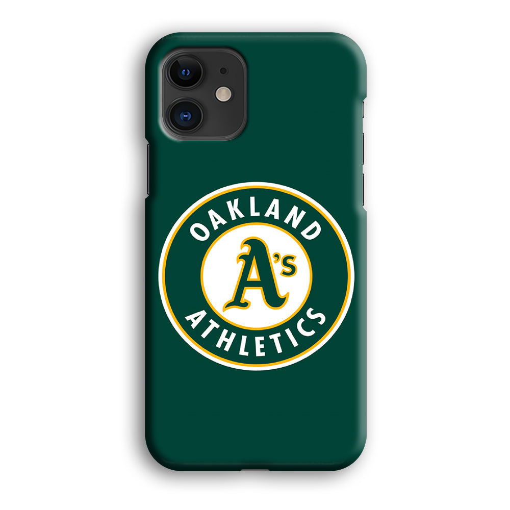 Baseball Oakland Athletics MLB 001 iPhone 12 Case