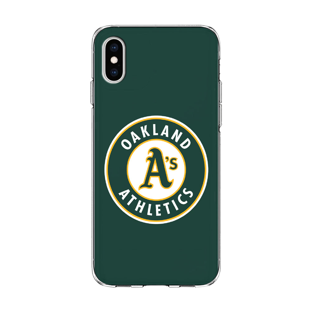 Baseball Oakland Athletics MLB 001 iPhone Xs Max Case