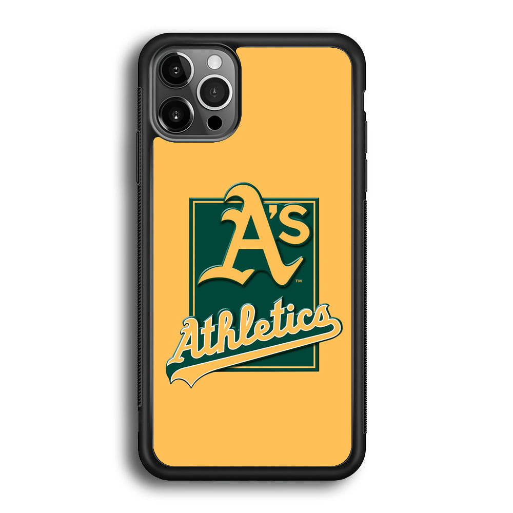 Baseball Oakland Athletics MLB 002 iPhone 12 Pro Case