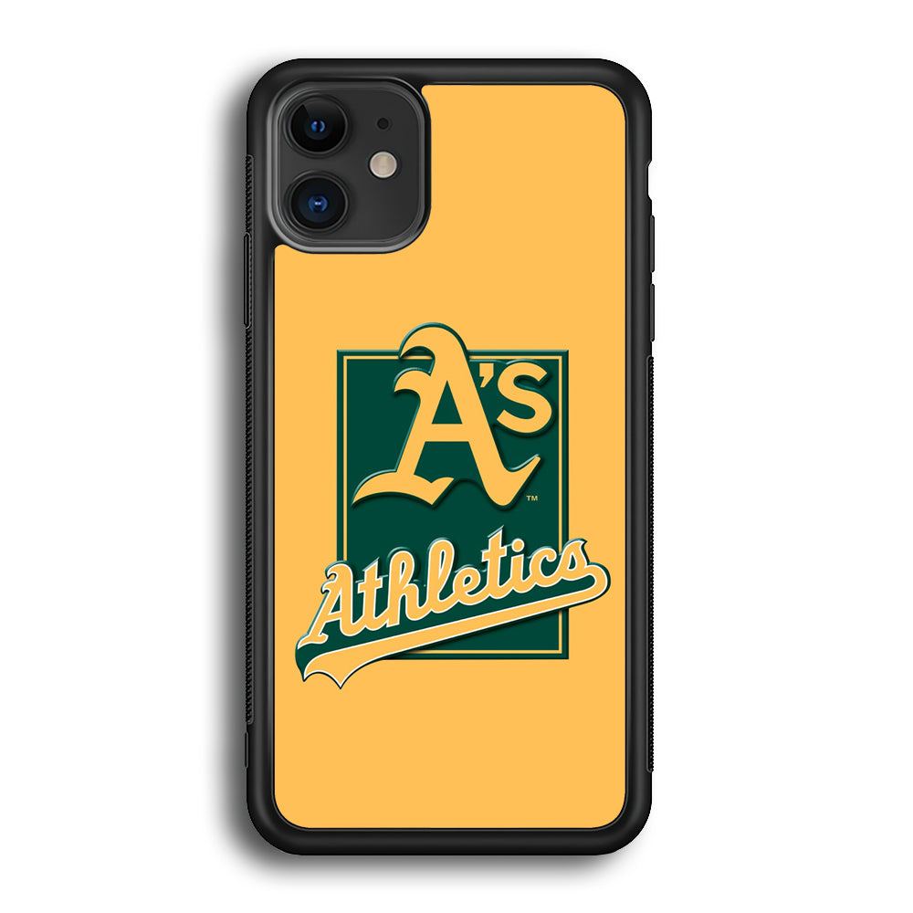 Baseball Oakland Athletics MLB 002 iPhone 12 Case