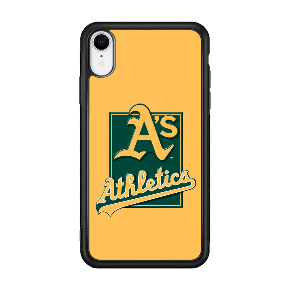 Baseball Oakland Athletics MLB 002 iPhone XR Case