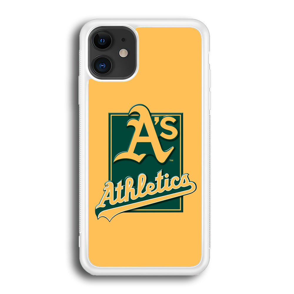 Baseball Oakland Athletics MLB 002 iPhone 12 Case