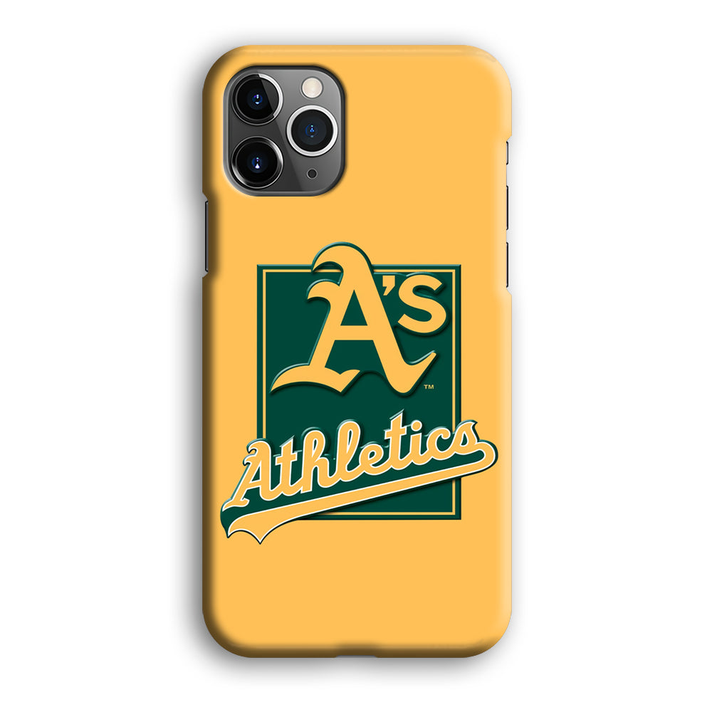 Baseball Oakland Athletics MLB 002 iPhone 12 Pro Case