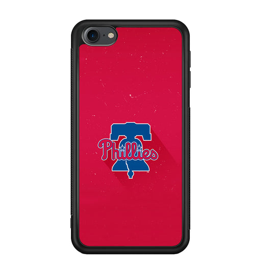 Baseball Philadelphia Phillies MLB 001 iPod Touch 6 Case-Phone Case-Rubber White (2D Case)-Altracase