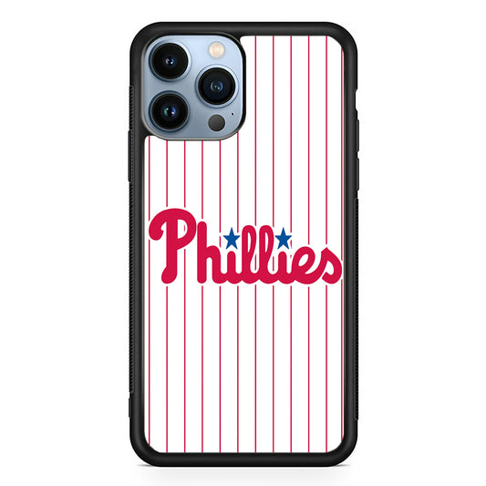 Baseball Philadelphia Phillies MLB 002 iPhone 14 Pro Max Case