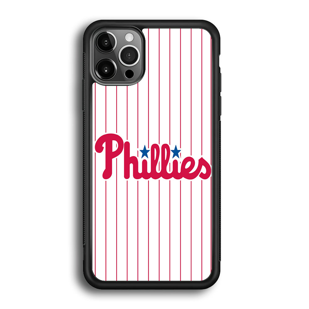 Baseball Philadelphia Phillies MLB 002 iPhone 12 Pro Max Case