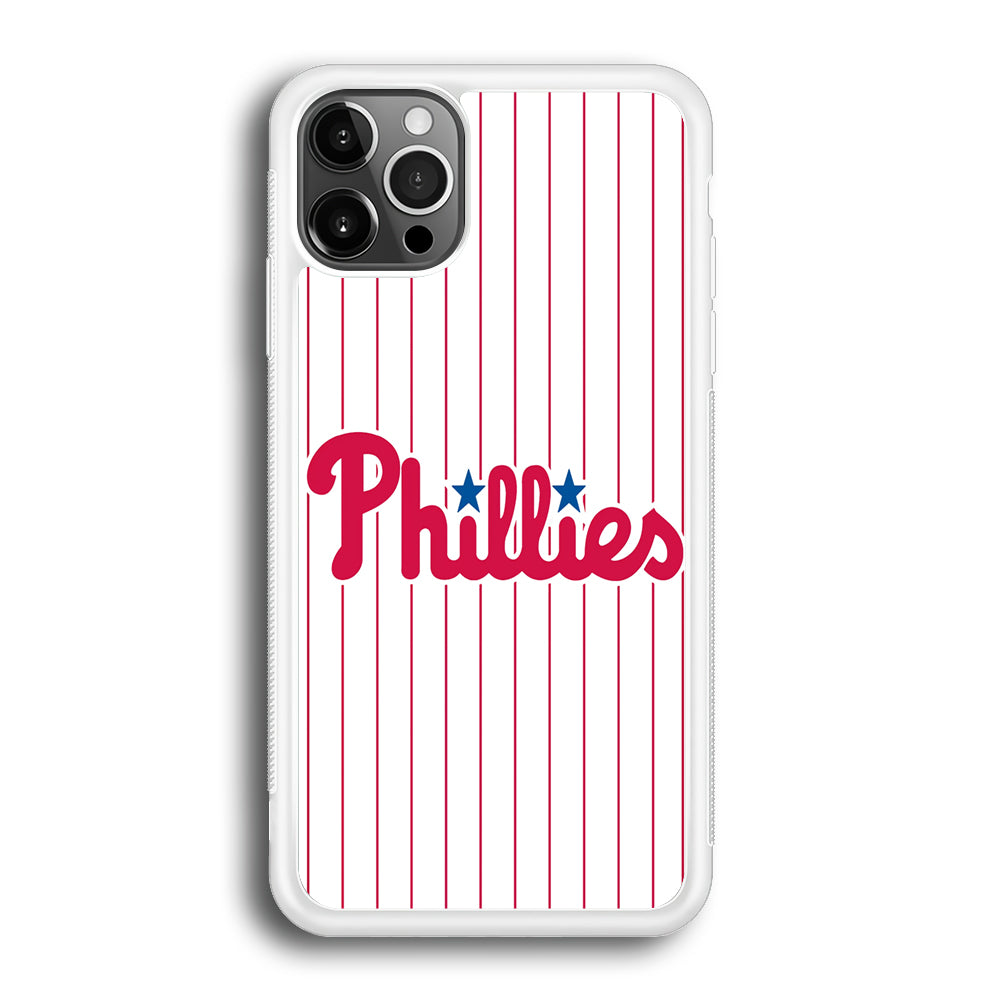 Baseball Philadelphia Phillies MLB 002 iPhone 12 Pro Case