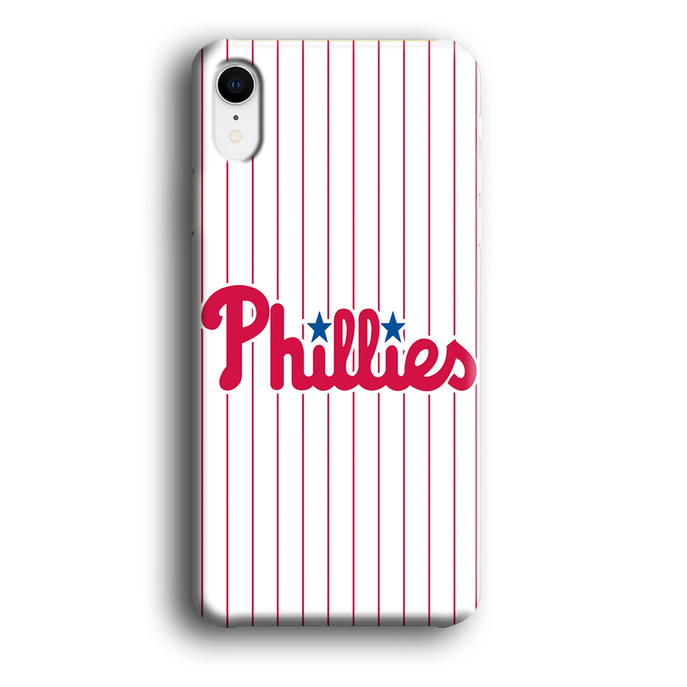 Baseball Philadelphia Phillies MLB 002 iPhone XR Case