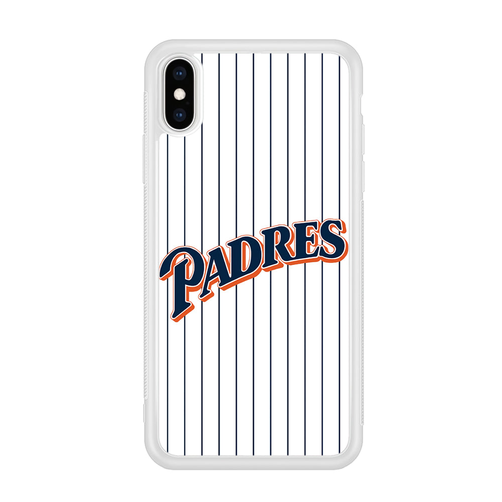 Baseball San Diego Padres MLB 001 iPhone X Case