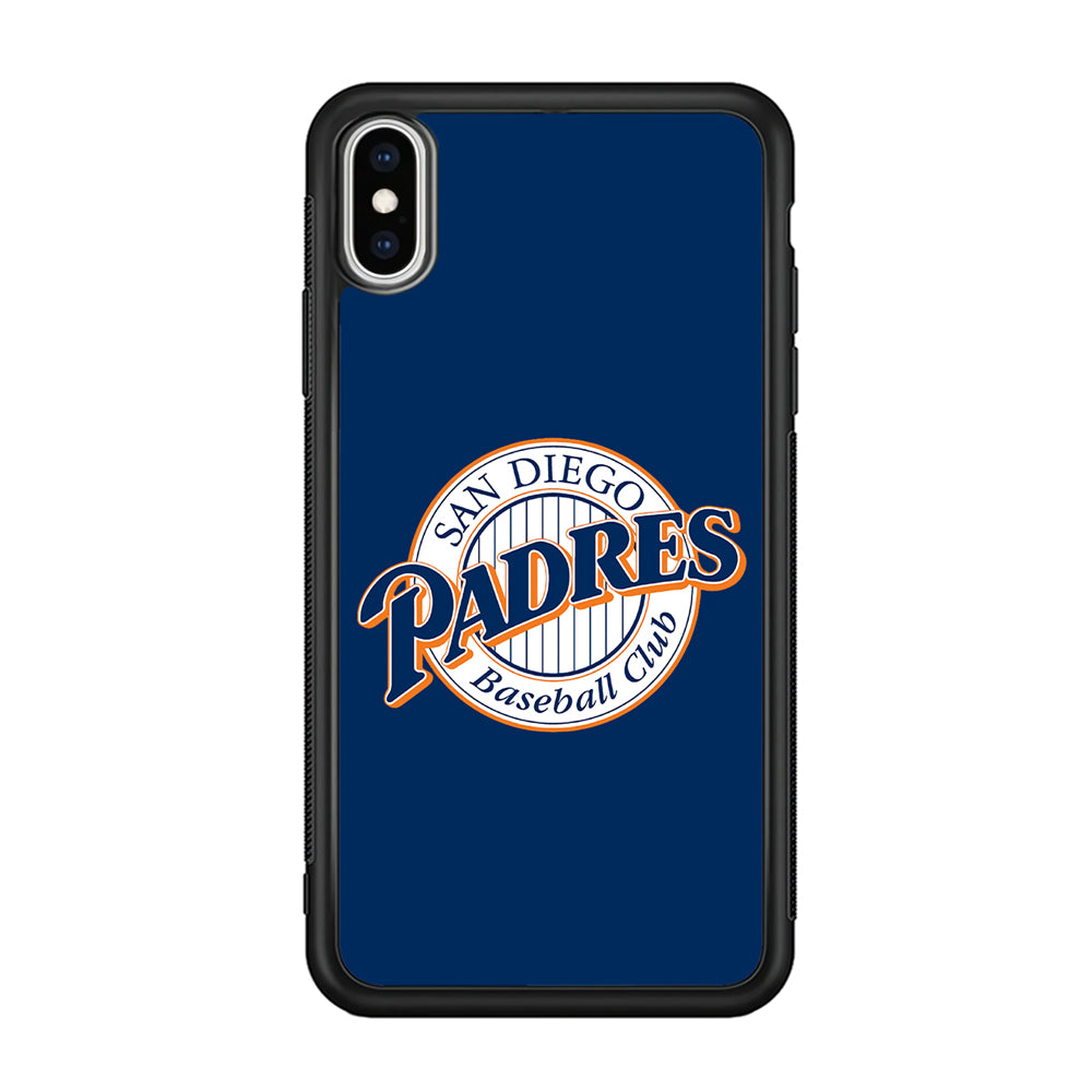 Baseball San Diego Padres MLB 002 iPhone Xs Case