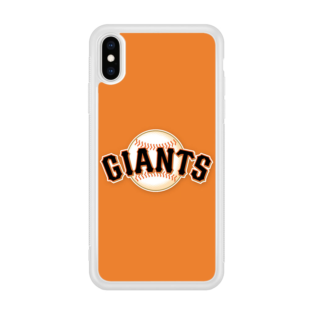 Baseball San Francisco Giants MLB 001 iPhone Xs Case