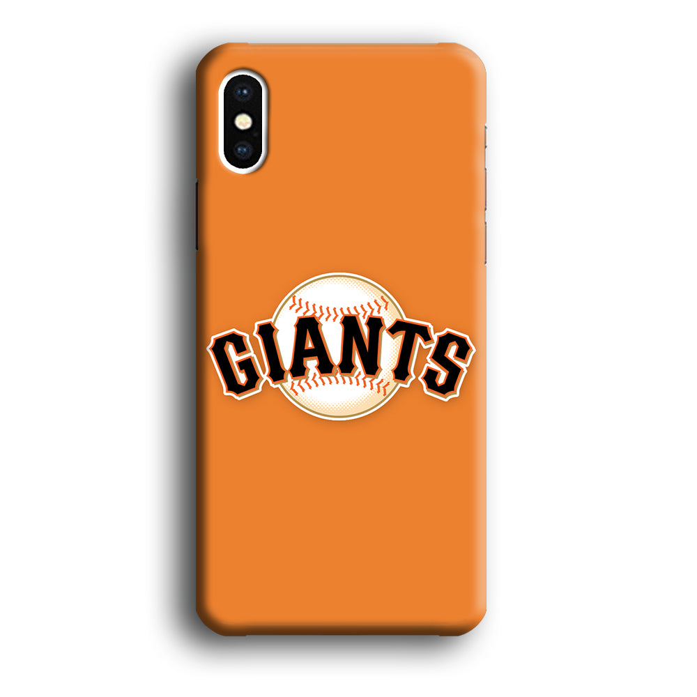 Baseball San Francisco Giants MLB 001 iPhone Xs Case