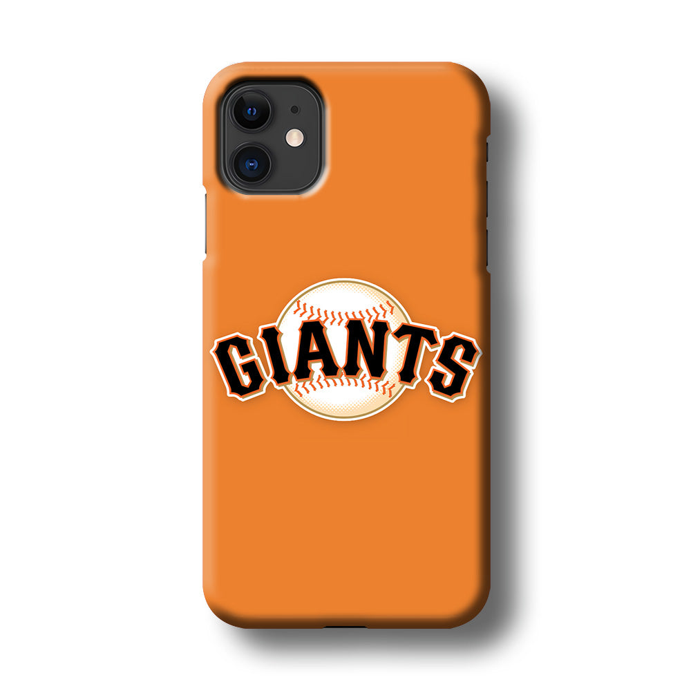 Baseball San Francisco Giants MLB 001 iPhone 11 Case