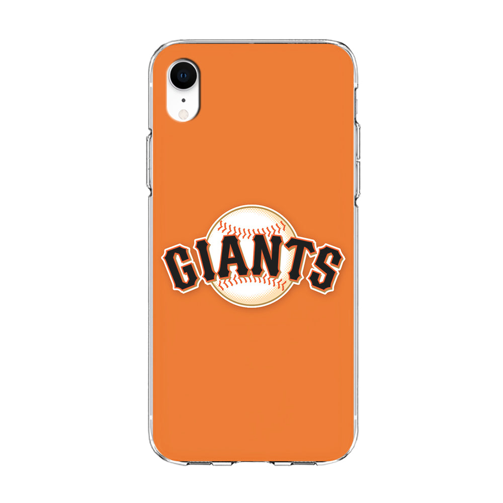 Baseball San Francisco Giants MLB 001 iPhone XR Case