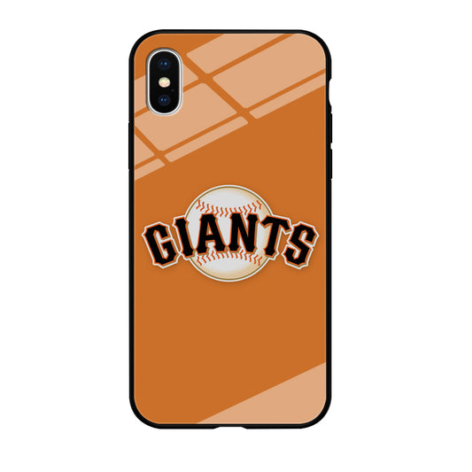 Baseball San Francisco Giants MLB 001 iPhone Xs Case