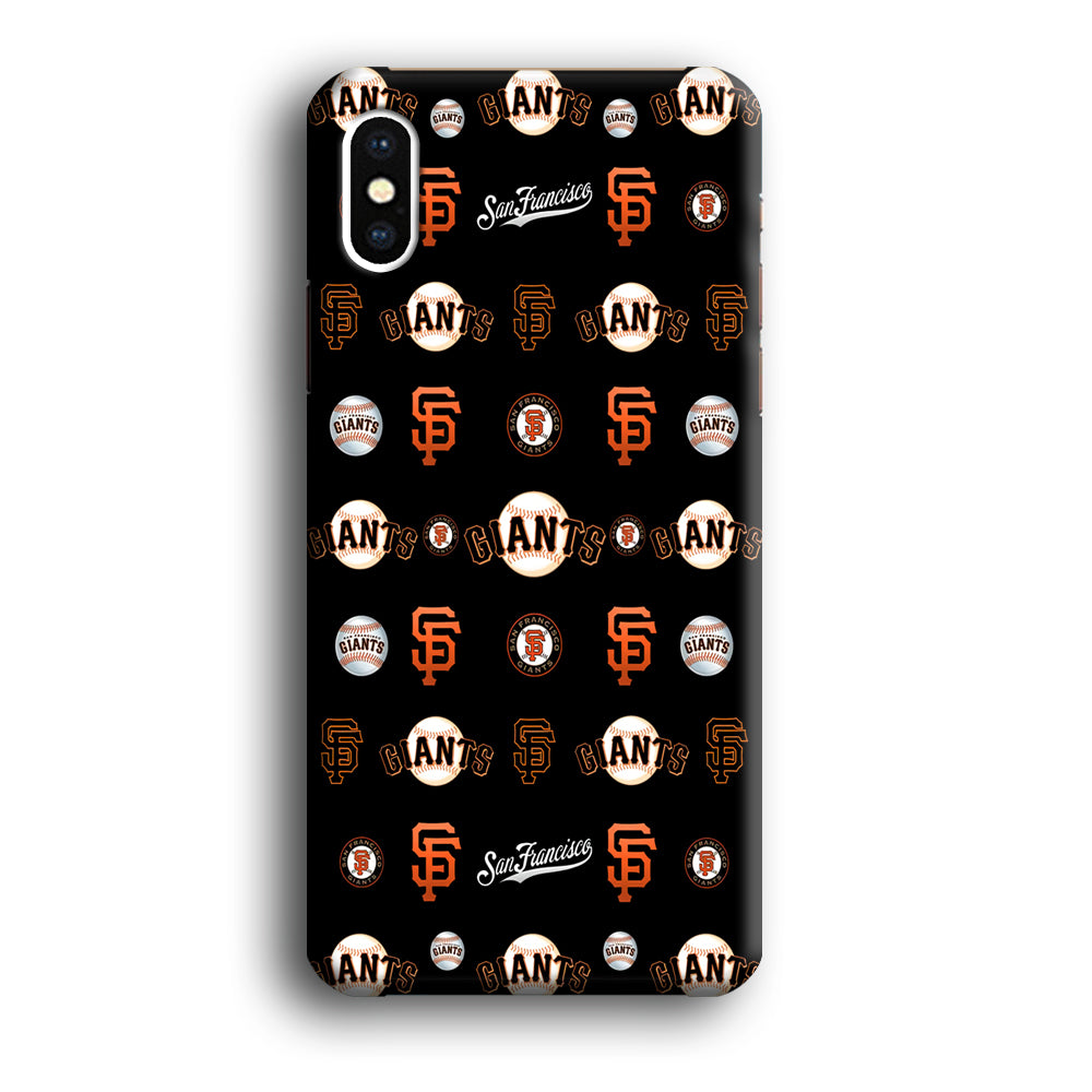 Baseball San Francisco Giants MLB 002 iPhone Xs Max Case
