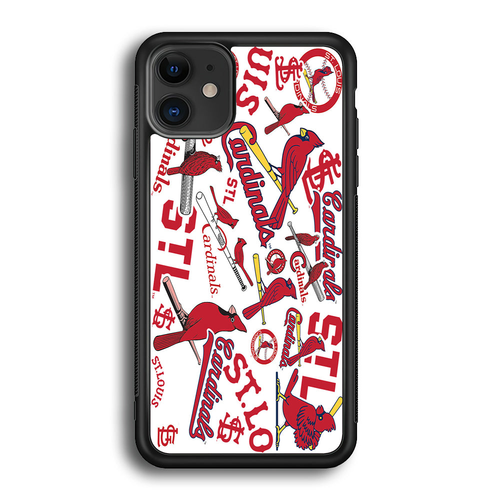 Baseball St. Louis Cardinals MLB 001 iPhone 12 Mini Case