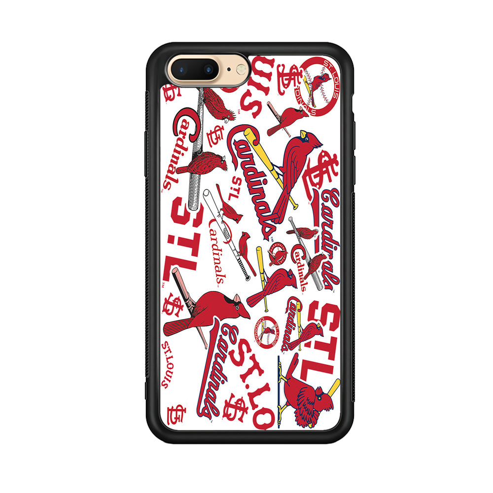 Baseball St. Louis Cardinals MLB 001 iPhone 8 Plus Case