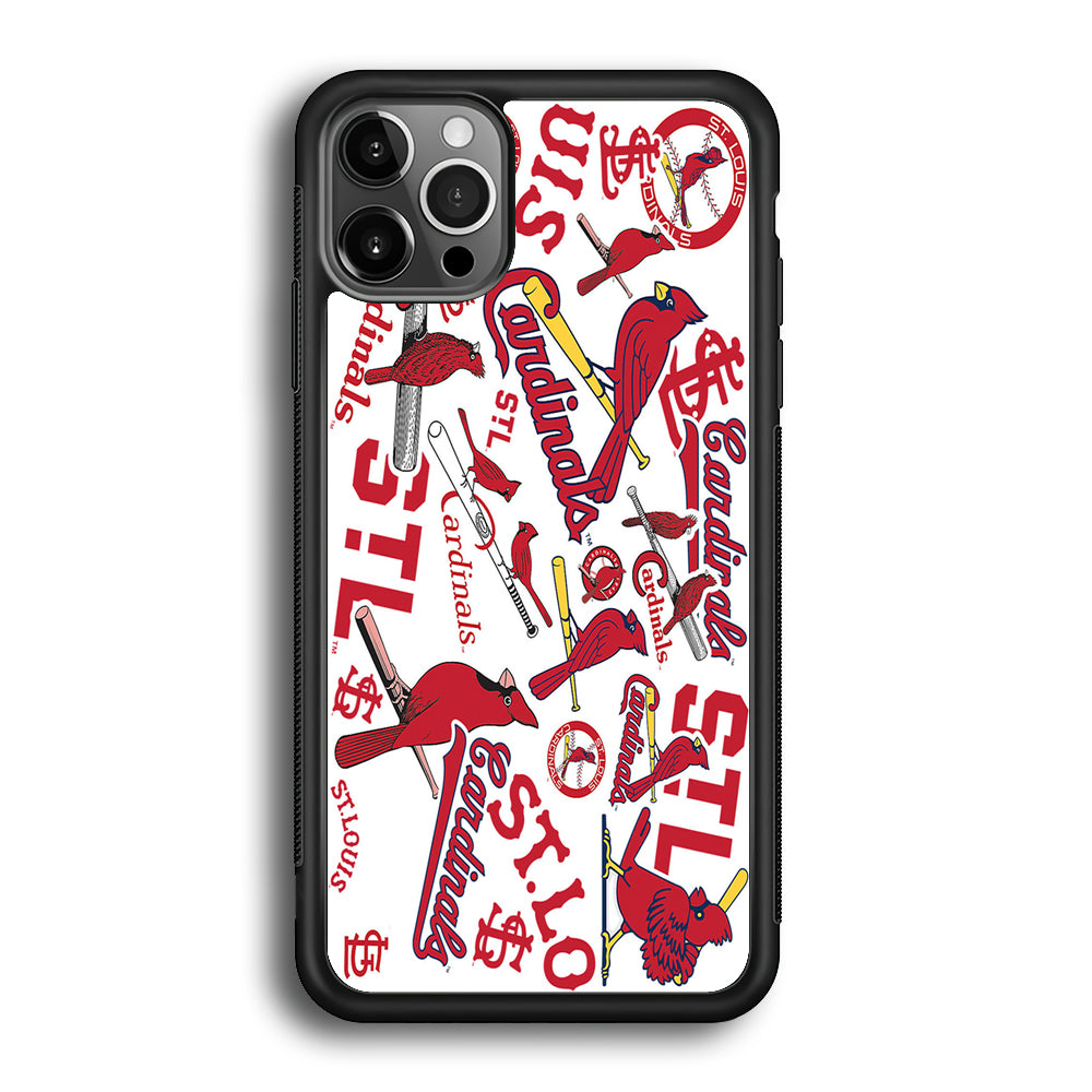 Baseball St. Louis Cardinals MLB 001 iPhone 12 Pro Case