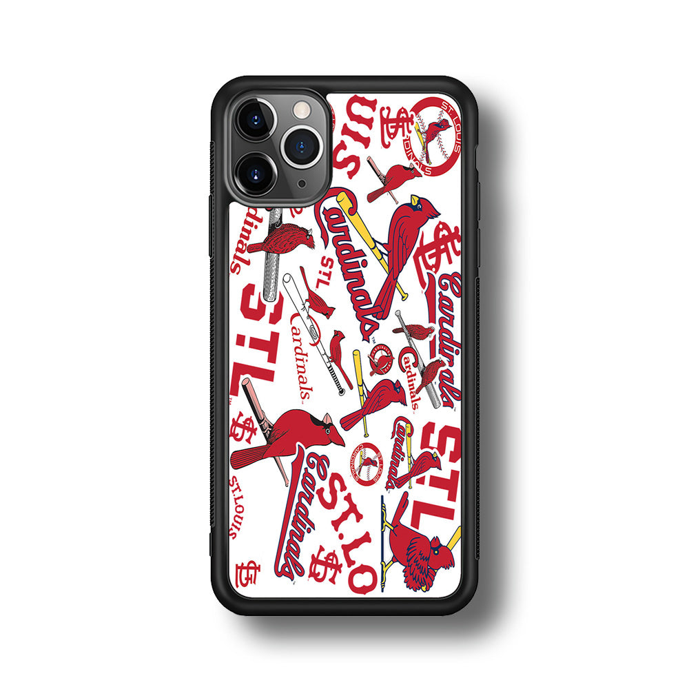 Baseball St. Louis Cardinals MLB 001 iPhone 11 Pro Max Case
