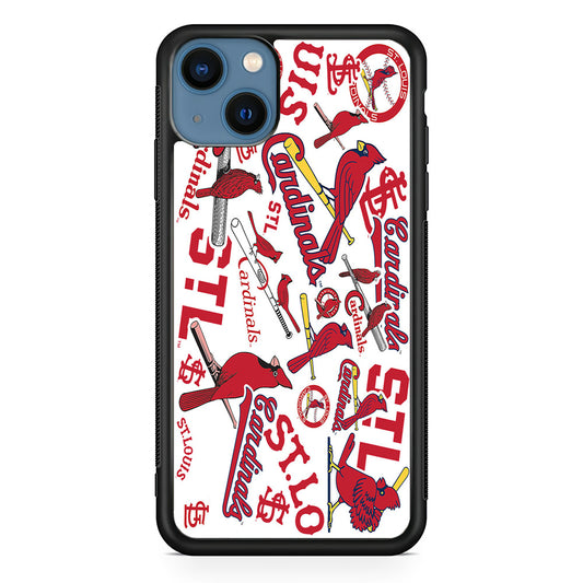 Baseball St. Louis Cardinals MLB 001 iPhone 14 Case