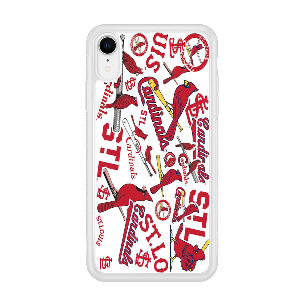 Baseball St. Louis Cardinals MLB 001 iPhone XR Case