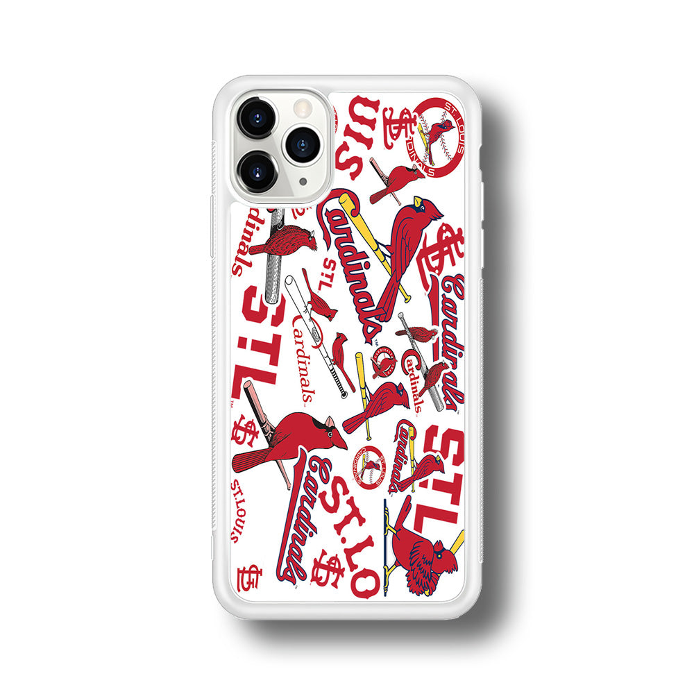Baseball St. Louis Cardinals MLB 001 iPhone 11 Pro Case