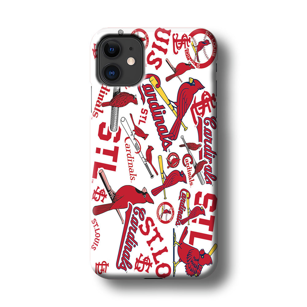 Baseball St. Louis Cardinals MLB 001 iPhone 11 Case