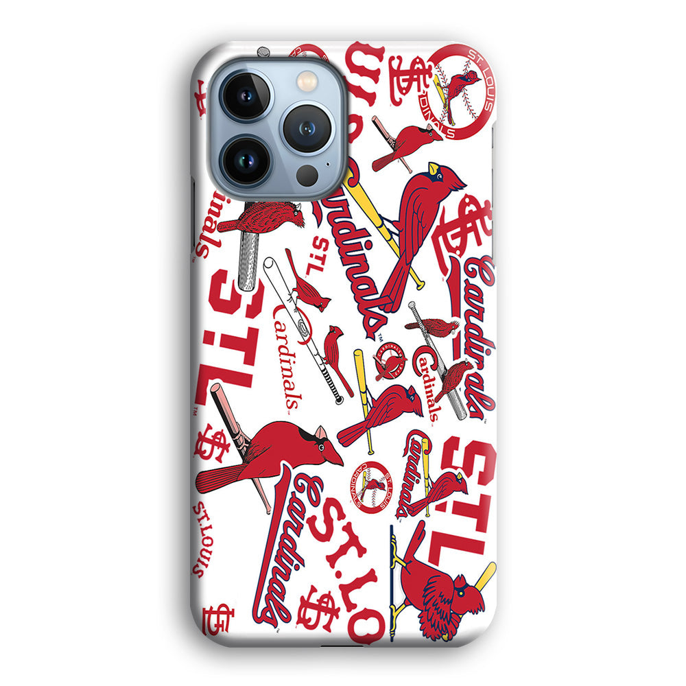 Baseball St. Louis Cardinals MLB 001 iPhone 13 Pro Case