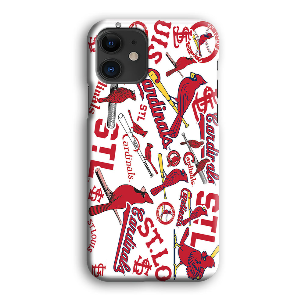 Baseball St. Louis Cardinals MLB 001 iPhone 12 Case