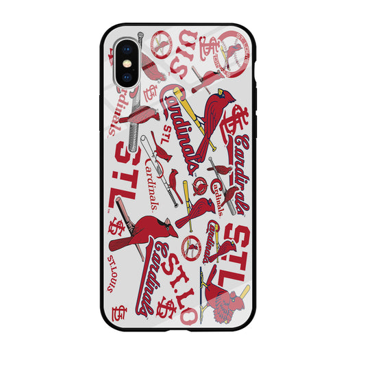 Baseball St. Louis Cardinals MLB 001 iPhone Xs Max Case