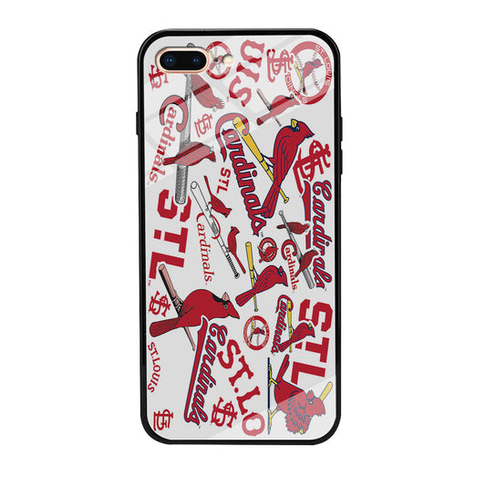 Baseball St. Louis Cardinals MLB 001 iPhone 8 Plus Case