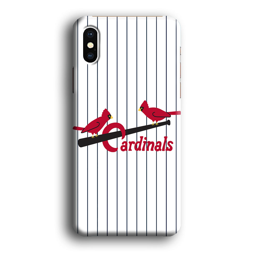 Baseball St. Louis Cardinals MLB 002 iPhone X Case