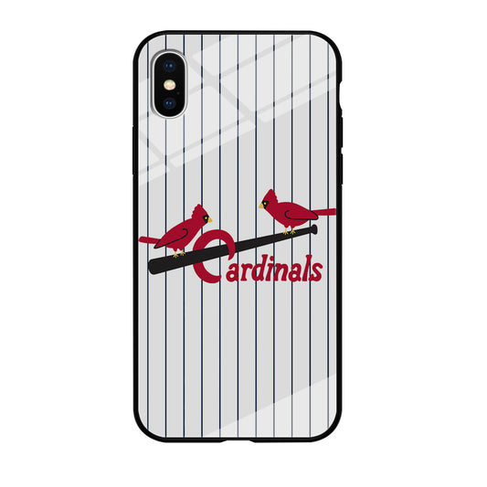 Baseball St. Louis Cardinals MLB 002 iPhone Xs Case